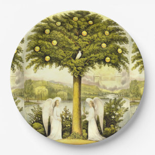 Tree of Life paper plate