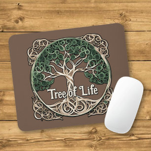 Tree of Life Paper Quilling Mouse Pad