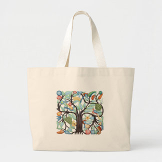 TREE of LIFE pastel Large Tote Bag