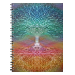 Tree of Life Peace of Mind Spiral Notebook