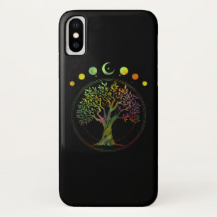 Tree of Life Phases of the Moon Case-Mate iPhone Case