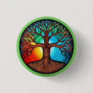 Tree of Life Pinback Button