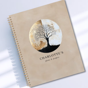 Tree of Life Planner – Gold & Neutral Tones