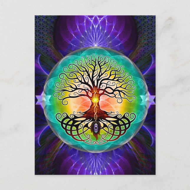Tree Of Life Postcard (Front)