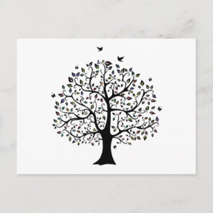 Tree of life postcard