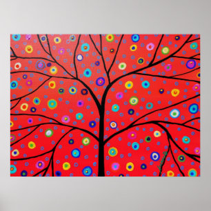 TREE OF LIFE POSTER PAINTING