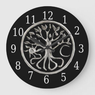 Tree Of Life Round Clock