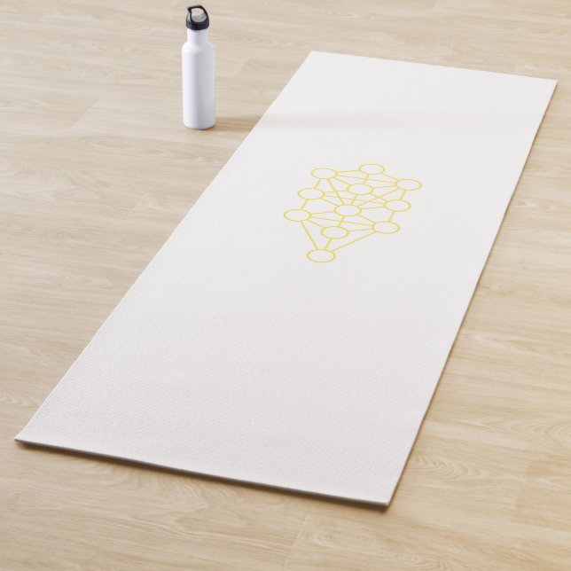 Tree Of Life Sacred Geometry Yoga Mat (In Situ)
