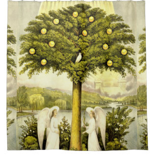 Tree of Life shower curtain