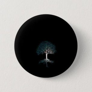 Tree of Life Silent Night 6 Cm Round Badge