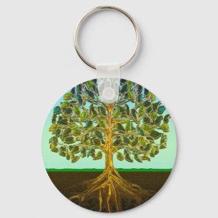 Tree of Life Simple Pleasures of Life Key Ring