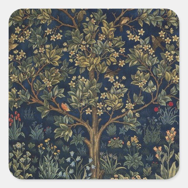 Tree of Life Square Sticker (Front)