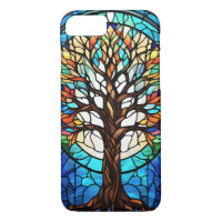 Tree of Life Stained Glass Design