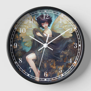 Tree Of Life Surreal Nature Art Clock