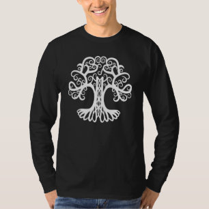 Tree Of Life Symbol Fractal Yoga Meditation Men Wo T-Shirt