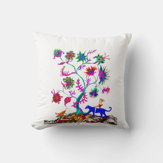 Tree of life T-Shirt Cushion (Front)