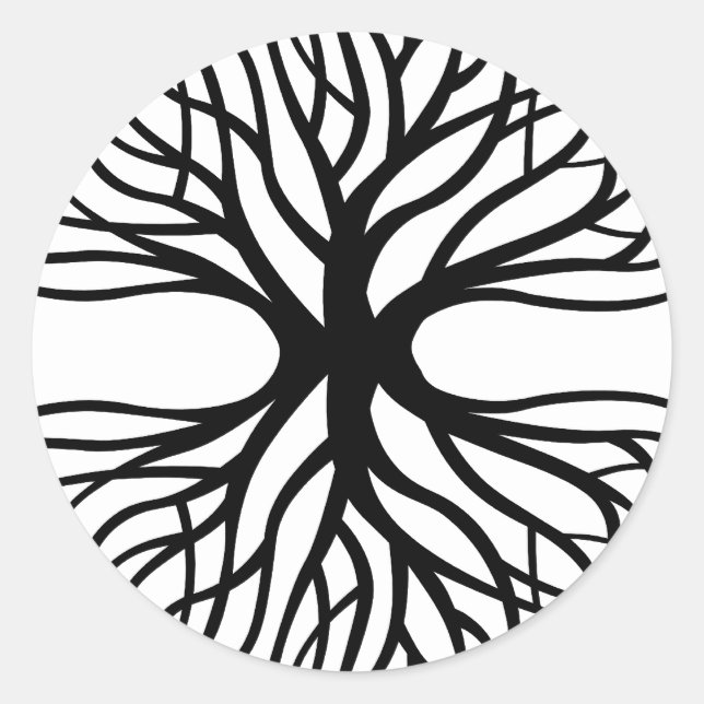 Tree Of Life Tattoo Classic Round Sticker (Front)