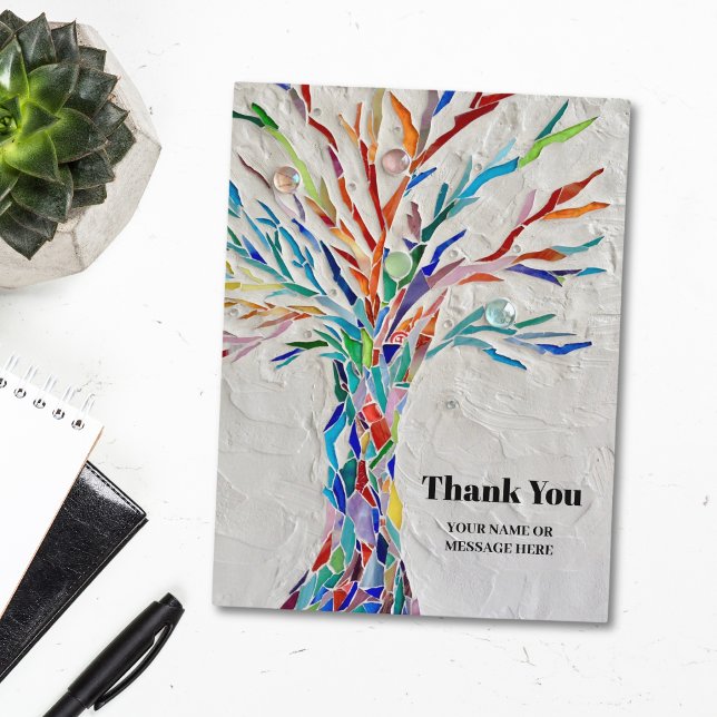 Tree of Life Thank You  Postcard (Creator Uploaded)