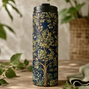 Tree of life thermal tumbler