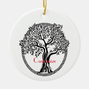 Tree of Life  Thunder_Cove   Ceramic Tree Decoration