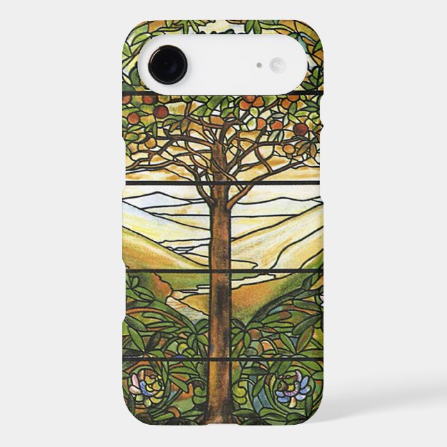 Tree of Life/Tiffany Stained Glass Window Case-Mate iPhone Case (Back)