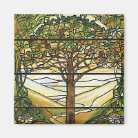 Tree of Life/Tiffany Stained Glass Window