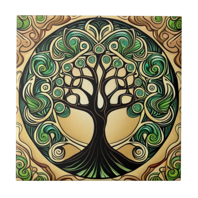 Tree of Life  Tile (Front)