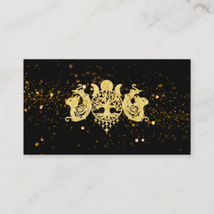 Tree of life, triple moon business card
