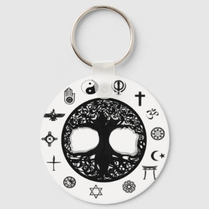 Tree of Life Unity Key Ring