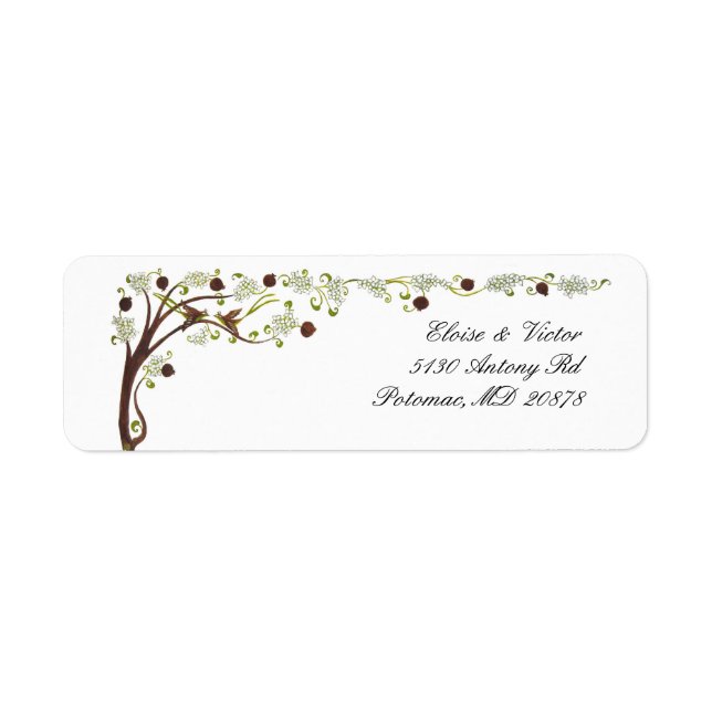 Tree of life (v) return address labels (Front)