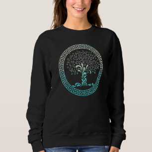Tree of Life Viking Midgard Thor Walhalla Nordic w Sweatshirt