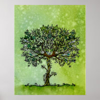 Tree of Life watercolor painting