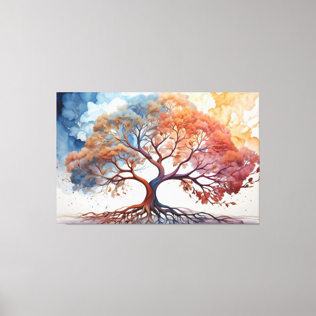 Tree of Life Watercolor Print (Front)