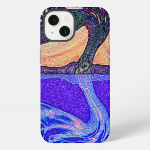 Tree of Life Water's Reflection features a tree of iPhone 13 Case