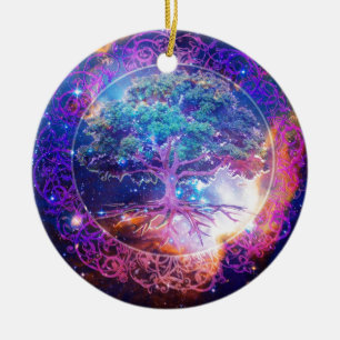 Tree of Life Wellness Ceramic Tree Decoration