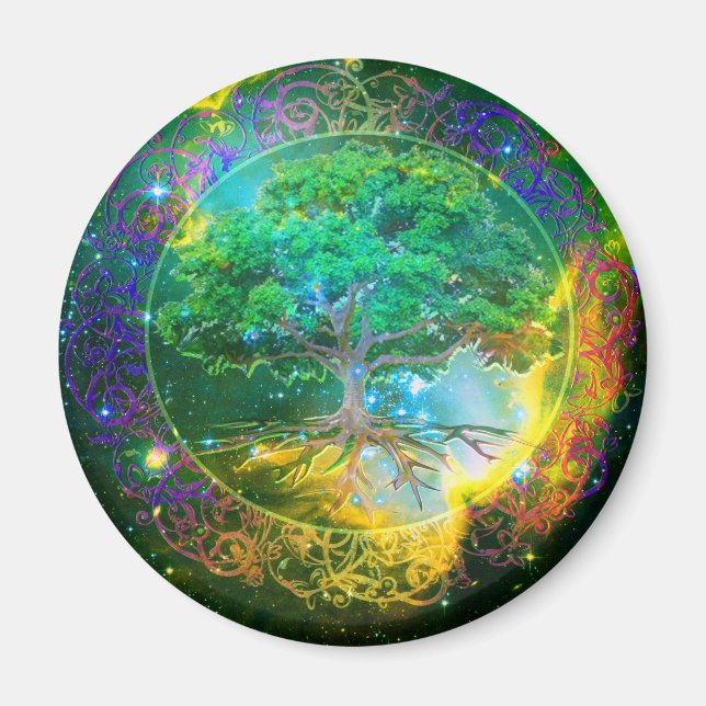 Tree of Life Wellness Magnet (Front)