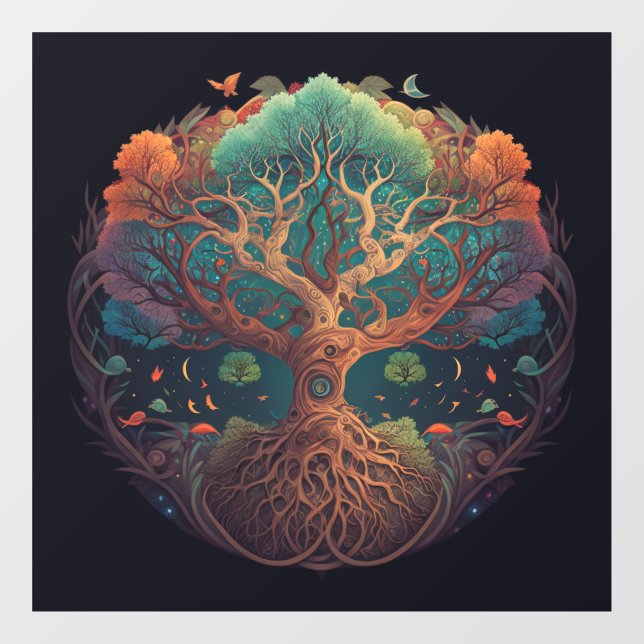 Tree of Life Window Cling (Sheet)