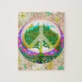 Tree of Life World Peace Jigsaw Puzzle
