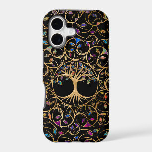 Tree of life - Yggdrasil - colourful leaves