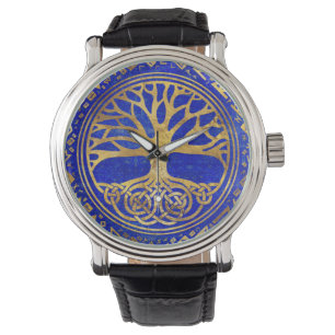 Tree of life -Yggdrasil - Lapis Lazuli Watch