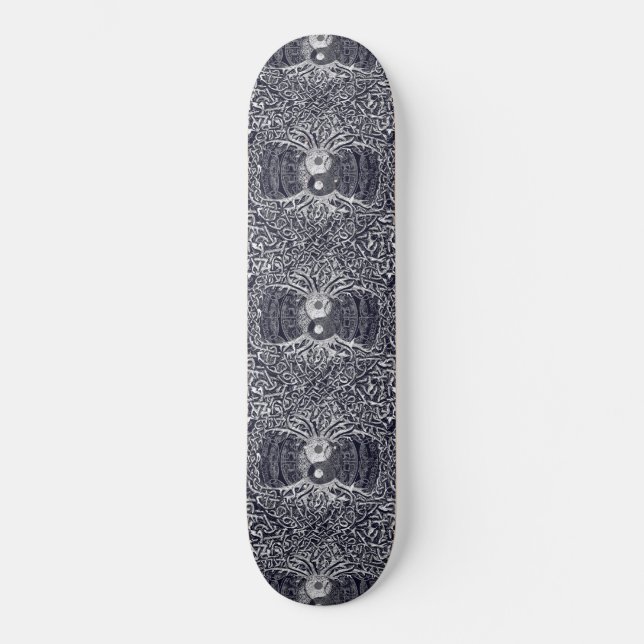 Tree of Life Yin Yang Skateboard (Front)