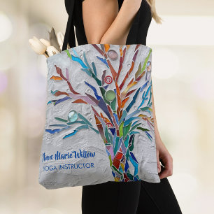 Tree Of Life Yoga Instructor Tote Bag