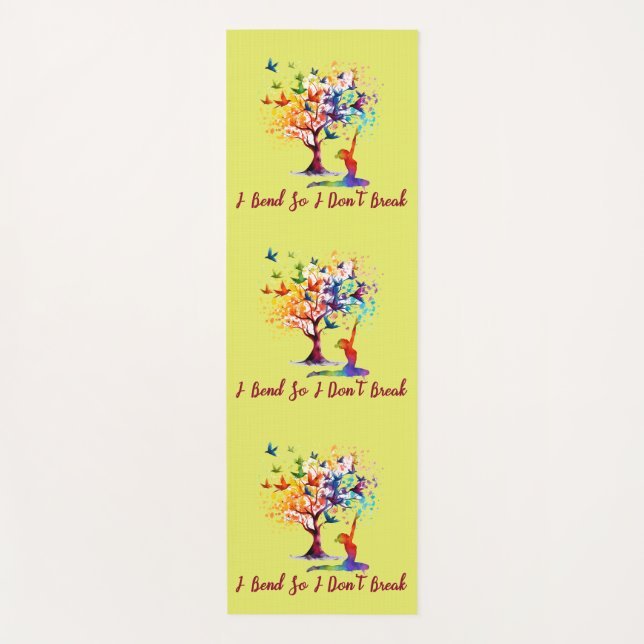 Tree of life yoga mats,  mat (Front)