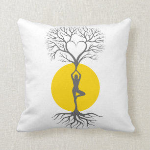 Tree of Life Yoga pillow