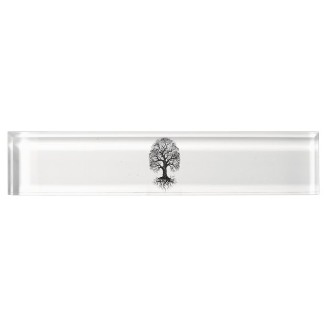 Tree of Life Zen Desk Nameplate (Front)