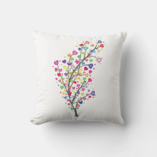 Tree of Love and Harmony Cushion
