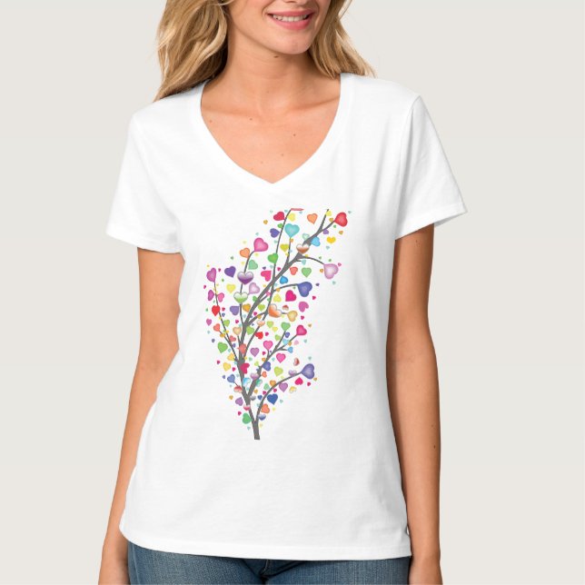 Tree of Love and Harmony T-Shirt (Front)