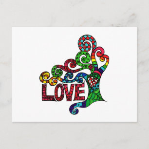 Tree of Love - postcard