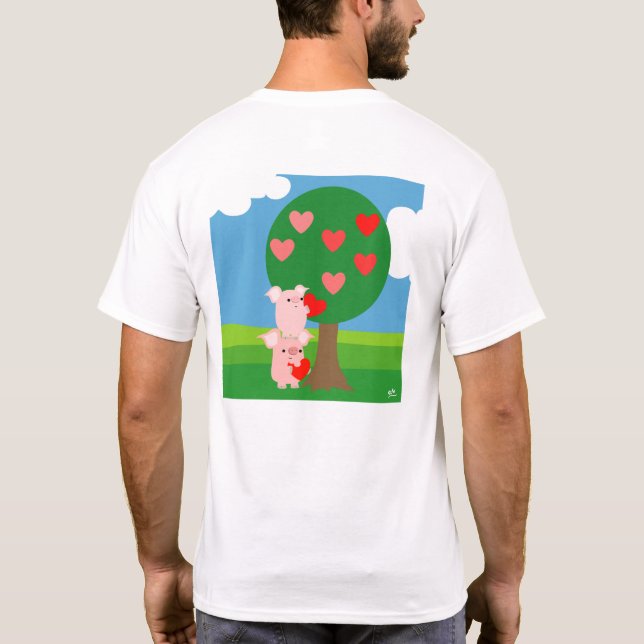 Tree of Love T-Shirt (design on the back) (Back)