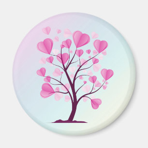 Tree of Love, Tree of Heart, Love Grows Love Bloom Magnet